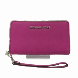 Michael Kors(マイケルコース) ストラップ レザー財布 レディース 表記無 【中古】【ブランド古着バズストア】