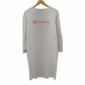 Champion(チャンピオン) ロングスリーブTシャツワンピース レディース JPN：M 【中古】【ブランド古着バズストア】