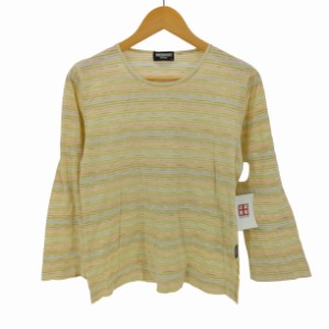 MISSONI(ミッソーニ) ボーダー L/S カットソー ロンT レディース import：M 【中古】【ブランド古着バズストア】