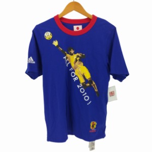 adidas(アディダス) サッカー 日本 リバーシブル Tシャツ メンズ JPN：S 【中古】【ブランド古着バズストア】