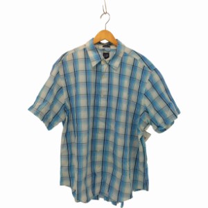 Gap(ギャップ) 90s OLD GAP ショートスリーブチェックシャツ メンズ import：XXL 【中古】【ブランド古着バズストア】