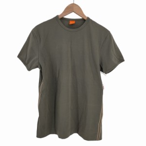 HUGO BOSS(ヒューゴボス) サイドライン クルーネックTシャツ メンズ import：S 【中古】【ブランド古着バズストア】