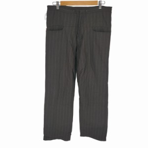 nonnative(ノンネイティブ) 00s 裏地メッシュ ストライプウールパンツ メンズ JPN：L 【中古】【ブランド古着バズストア】