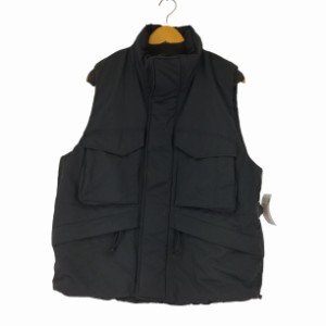 MONKEY TIME(モンキータイム) 23AW Vest Black パデッド スタンド ベスト メンズ JPN：M 【中古】【ブランド古着バズストア】