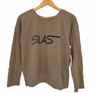 SILAS(サイラス) 90-00s 刺繍 ラグランスウェット メンズ JPN：M 【中古】【ブランド古着バズストア】