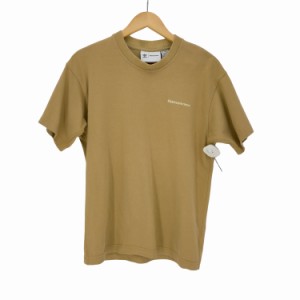 adidas Originals(アディダスオリジナルス) Humanrace Basics T-Shirt クルーネック ロゴ プリント S/S Tシャツ メンズ JPN：M 【中古】