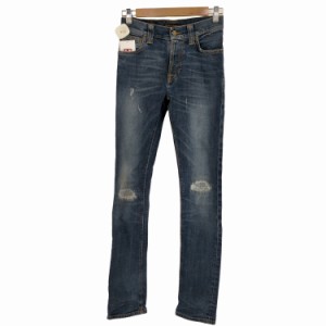 Nudie Jeans(ヌーディージーンズ) THIN FINN ダメージデニムパンツ メンズ  W27L32【中古】【ブランド古着バズストア】