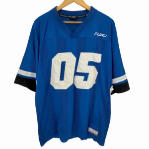 FUBU(フブ) 90s 韓国製 ゲームシャツ フットボールシャツ メンズ import：L 【中古】【ブランド古着バズストア】