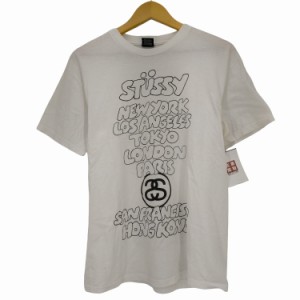 Stussy(ステューシー) 00s メキシコ製 ワールドツアーTシャツ メンズ import：M 【中古】【ブランド古着バズストア】