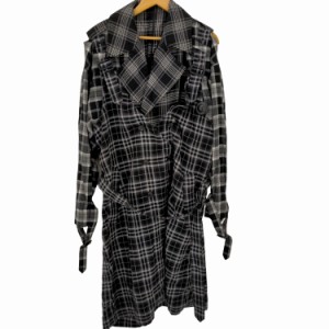 Iroquois(イロコイ) 19AW MIXED RACE LAYRED TRENCH CO T/R CHECK メンズ JPN：2 【中古】【ブランド古着バズストア】