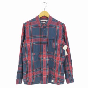 WHITE MOUNTAINEERING(ホワイトマウンテニアリング) ガチャポケット コットンチェックシャツ メンズ JPN：1 【中古】【ブランド古着バズ