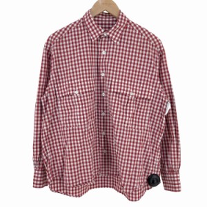 PORTER CLASSIC(ポータークラシック)  ROLL UP GINGHAM CHECK SHIRT メンズ JPN：XS 【中古】【ブランド古着バズストア】