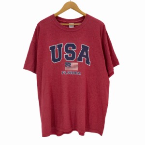 GILDAN(ギルダン) USA FLORIDAプリントTシャツ メンズ JPN：XL 【中古】【ブランド古着バズストア】