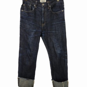 MONKEY TIME(モンキータイム) SELVAGE DENIM ROLL UP STRIGHT メンズ JPN：L 【中古】【ブランド古着バズストア】