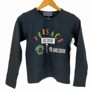 VERSACE JEANS COUTURE(ヴェルサーチジーンズクチュール) フロントプリントL/S TEE レディース 表記無 【中古】【ブランド古着バズストア