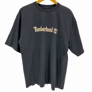 Timberland(ティンバーランド) 00S ブランドロゴクルーネックTシャツ メンズ JPN：S 【中古】【ブランド古着バズストア】