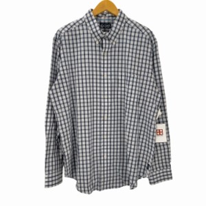 CHAPS(チャップス) チェック柄 ボタンダウンシャツ メンズ  L【中古】【ブランド古着バズストア】