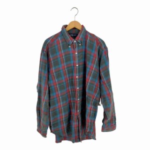 RALPH LAUREN(ラルフローレン) インド製 BDチェックシャツ メンズ import：XL 【中古】【ブランド古着バズストア】