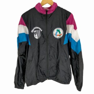 adidas(アディダス) 90s ALPEN ADRIA マルチカラーナイロンジップブルゾン メンズ  180【中古】【ブランド古着バズストア】