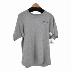 Champion(チャンピオン) MADE IN USA スクリプトロゴ Tシャツ メンズ import：L 【中古】【ブランド古着バズストア】