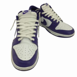 NIKE(ナイキ) Dunk Low Retro Championship Court Purple メンズ JPN：28.5 【中古】【ブランド古着バズストア】