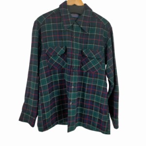 PENDLETON(ペンドルトン) USA製 ロイヤルタータン ボードシャツ メンズ import：L 【中古】【ブランド古着バズストア】