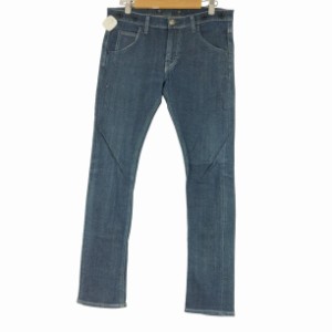 Lee(リー) カウレザーLEEパッチ デニムパンツ メンズ JPN：L 【中古】【ブランド古着バズストア】