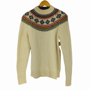 FRED PERRY(フレッドペリー) BRITISH KNITTING MEN FAIR ISLE KNIT メンズ JPN：XS 【中古】【ブランド古着バズストア】