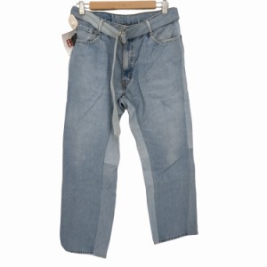 SEEALL(シーオール) 再構築リメイクデニムパンツ RECONSTRUCTED BUGGY DENIM メンズ JPN：3 【中古】【ブランド古着バズストア】