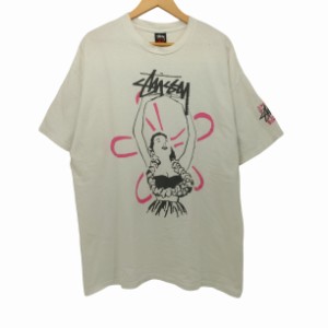 Stussy(ステューシー) 00S メキシコ製 アロハプリントTシャツ メンズ JPN：XL 【中古】【ブランド古着バズストア】