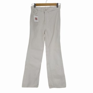 Levis(リーバイス) 80S 89年 1月製造 ボタン裏14 42TALON 白タグ ホワイトデニム レディース  W29【中古】【ブランド古着バズストア】