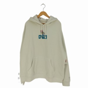 KITH(キス) Classic Logo Hoodie キャラクター刺繍 プルオーバーパーカー メンズ import：XXL 【中古】【ブランド古着バズストア】