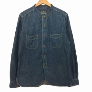 STUDIO DARTISAN(スタジオダルチザン) 40th Heritage Denim Shirts メンズ US：38 【中古】【ブランド古着バズストア】