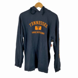 THE COTTON EXCHANGE(フルギ) USA製 TENNESSEE VOLUNTEERS ステンシルフォント カットソーパーカー メンズ import：L 【中古】【ブランド