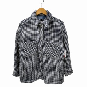 ZARA(ザラ) チェック柄 中綿 シャツ ジャケット レディース 表記無 【中古】【ブランド古着バズストア】