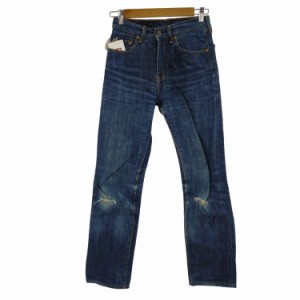 Levis(リーバイス) ボタン裏T09 98年製 552 インディゴフレアデニム レディース  W25【中古】【ブランド古着バズストア】