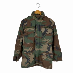 US ARMY(ユーエスアーミー) M-65 COAT COLD WEATHER FIELD WOODLAND CAMOFLAGE メンズ  X-SMALL-REGULAR【中古】【ブランド古着バズスト