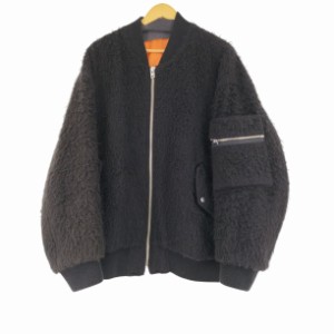 UNDERCOVER(アンダーカバー) 22AW MOHAIR SHAGGY BIG MA-1/フライトジャケット メンズ JPN：4 【中古】【ブランド古着バズストア】