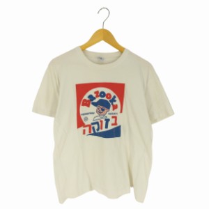 USED古着(ユーズドフルギ) {{BOX}} 企業ロゴプリント クルーネックTシャツ メンズ import：M 【中古】【ブランド古着バズストア】