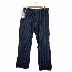 SUGAR CANE(シュガーケーン) 9oz. WABASH STRIPE ENGINEER PANTS メンズ  W34 L32【中古】【ブランド古着バズストア】