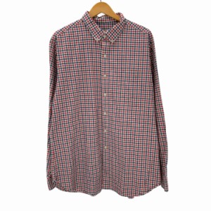 BROOKS BROTHERS(ブルックスブラザーズ) チェック柄 ボタンダウンシャツ メンズ import：XL 【中古】【ブランド古着バズストア】