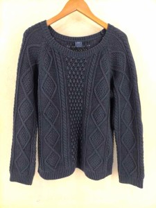 Gap(ギャップ) コットンケーブルニット レディース JPN：L 【中古】【ブランド古着バズストア】