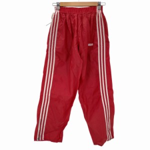 adidas(アディダス) 白タグ 裾スナップボタン リップストップ バギー トラックパンツ メンズ JPN：M 【中古】【ブランド古着バズストア】