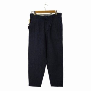 C.E(シーイー) CAVEMPT WIDE DENIM CHINOS ヘリンボーンデニム ワイドデニムパンツ メンズ JPN：M 【中古】【ブランド古着バズストア】