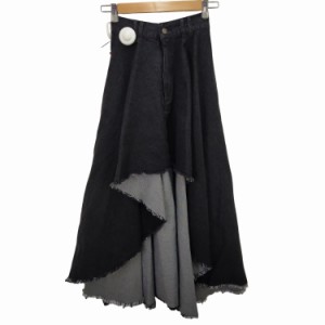 Melt the lady(メルトザレディ) medieval flare skirt デニムスカート レディース JPN：S 【中古】【ブランド古着バズストア】