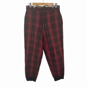 WOOLRICH(ウールリッチ) 70S 白タグ TALONジップ バッファローチェックウールハンティングパンツ メンズ 表記無 【中古】【ブランド古着