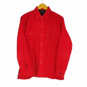 Levis(リーバイス) 80S 細畝コーデュロイ裏地キルティングシャツジャケット ボックス メンズ import：L 【中古】【ブランド古着バズスト