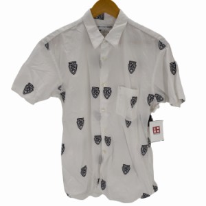 COMME des GARCONS SHIRT(コムデギャルソンシャツ) 19SS マスク 仮面柄 半袖シャツ メンズ JPN：S 【中古】【ブランド古着バズストア】