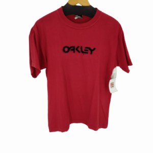 OAKLEY(オークリー) フェルトロゴ S/S TEE メンズ import：M 【中古】【ブランド古着バズストア】
