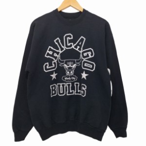 Hanes(ヘインズ) BULLS クルーネックスウェット メンズ import：M 【中古】【ブランド古着バズストア】